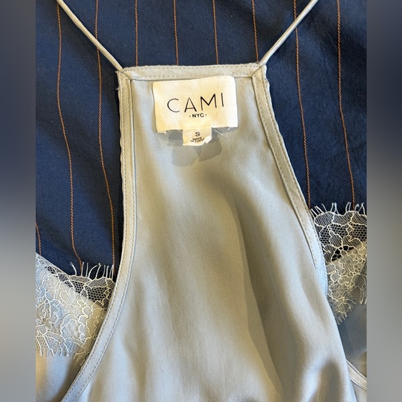 Cami NYC racer silk tank size small light blue - Picture 6 of 8